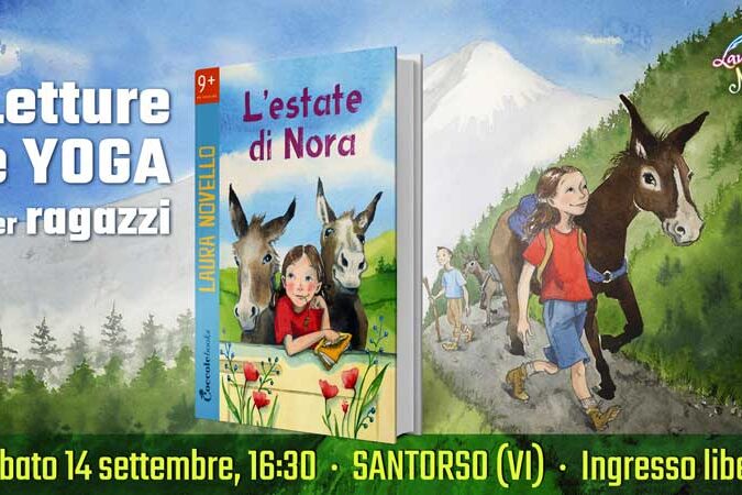 Lettura del romanzo per ragazzi L'estate di Nora a Santorso (Vi)